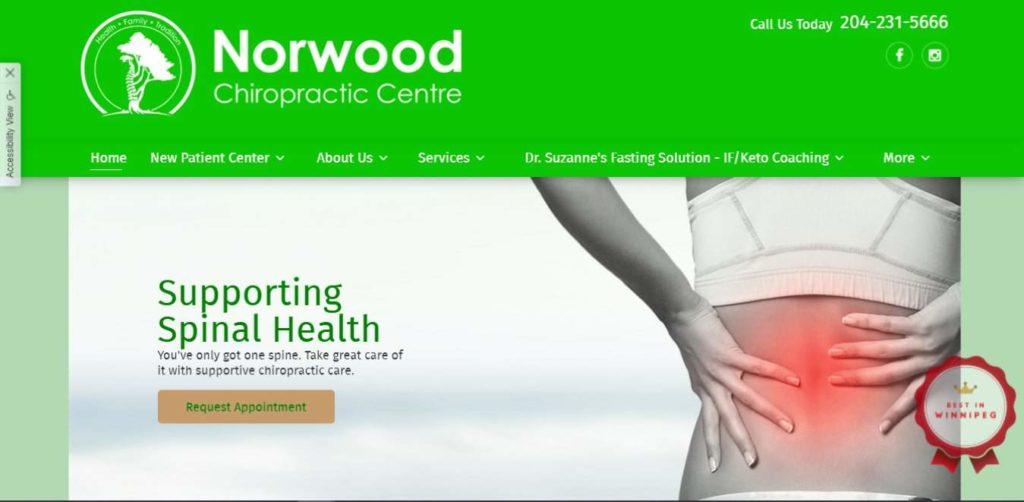 Norwood Chiropractic Centre Winnipeg's Homepage
