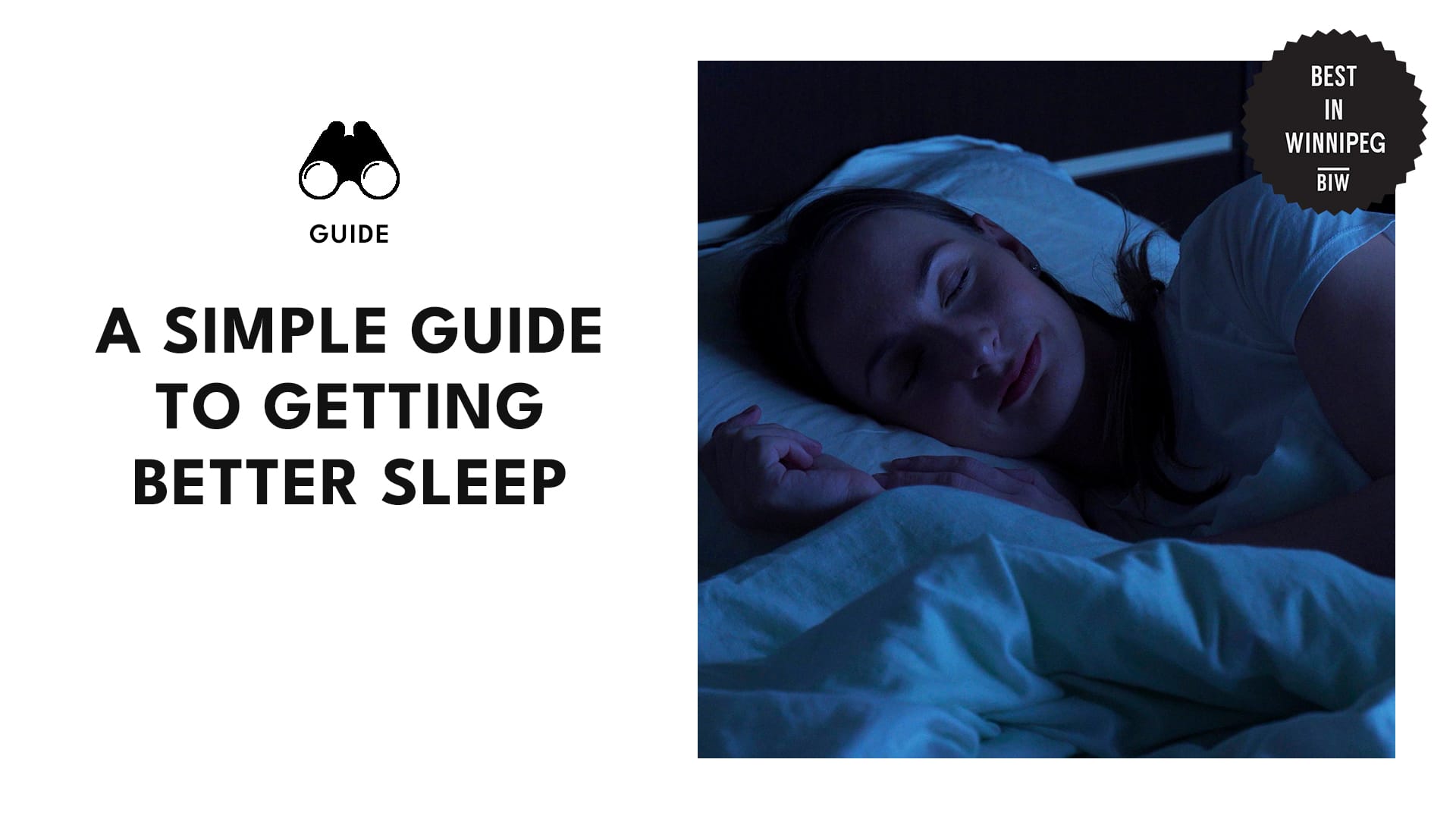 A Simple Guide to Getting Better Sleep