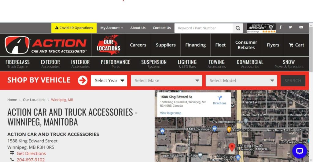 Action Car and Truck Accessories Homepage