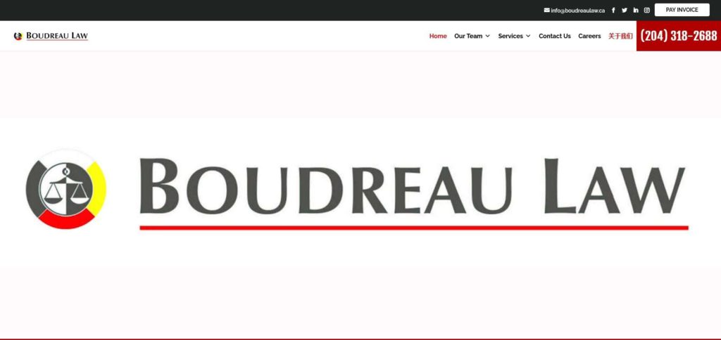 Boudreau Law Homepage