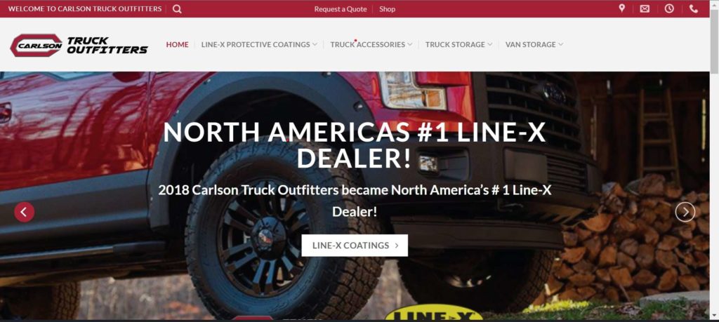 Carlson Truck Outfitters Homepage