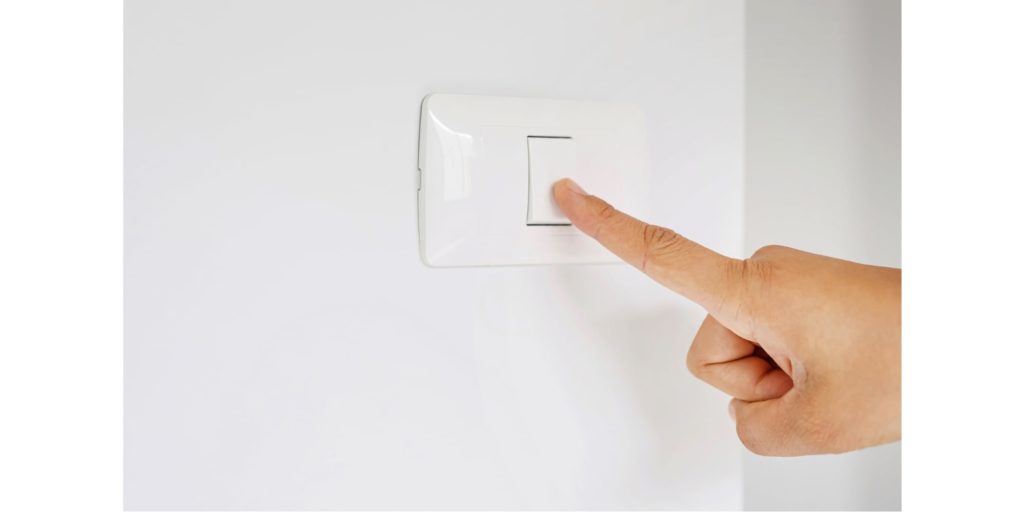 Conserve water and electricity