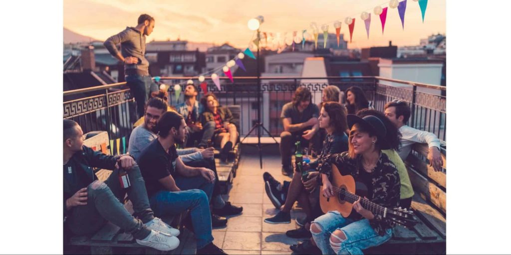 Enjoy a laid-back event with live music