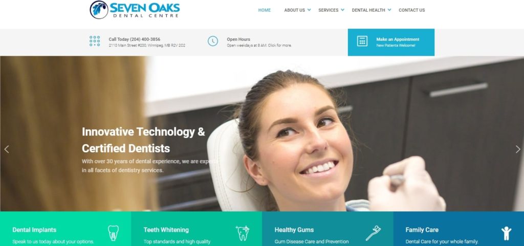 Seven Oaks Dental Centre Homepage