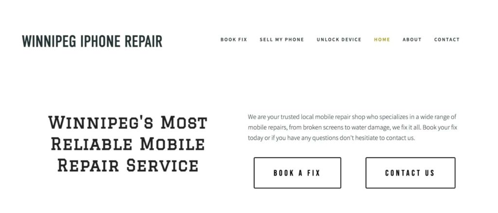 Winnipeg iPhone Repair