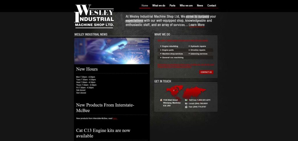 Wesley Industrial Machine Shop Ltd.