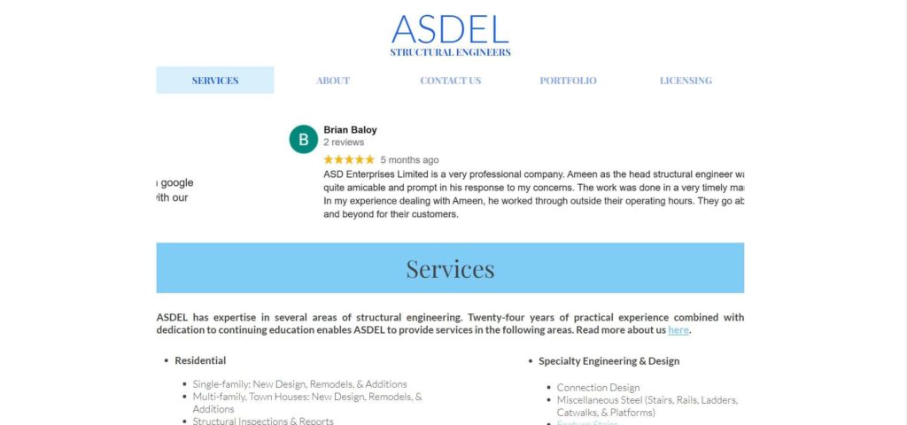 Asdel Structural Engineers