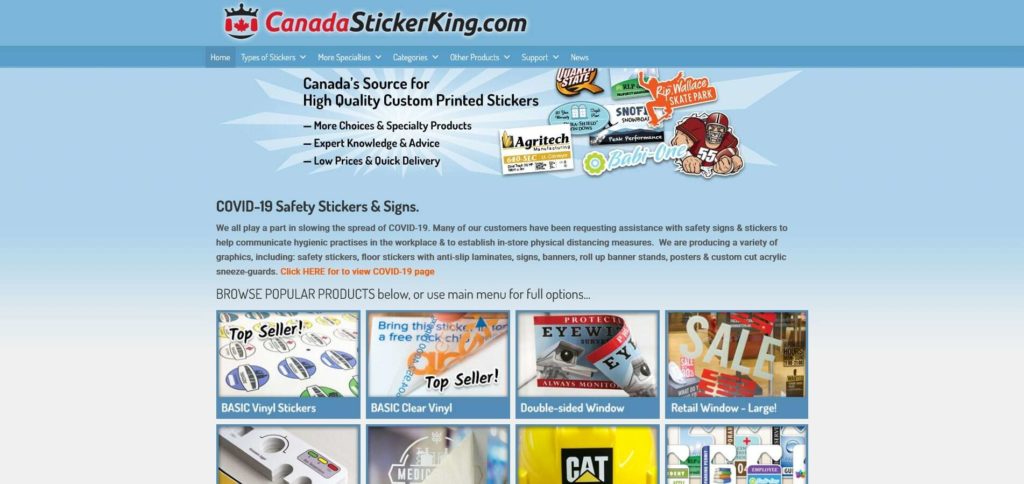 CanadaStickerKing.com