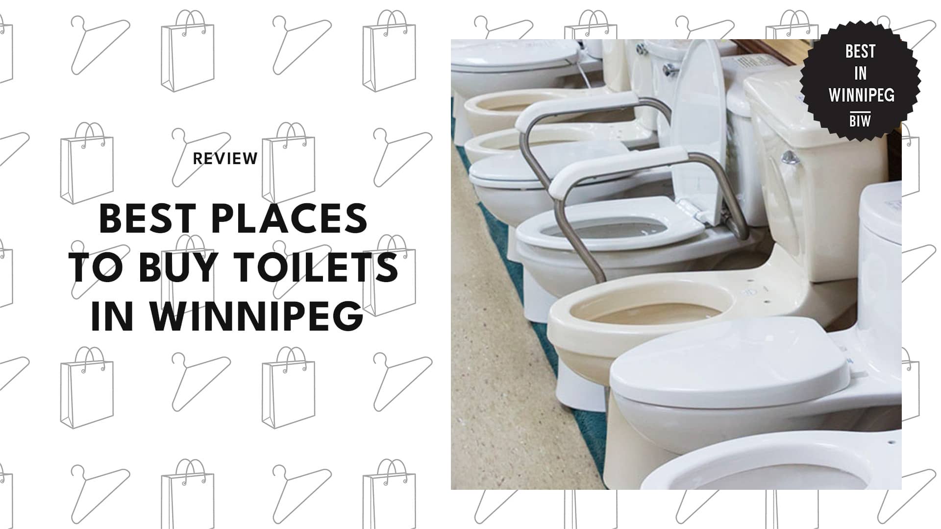 5 OF THE BEST PLACES TO BUY TOILETS IN WINNIPEG