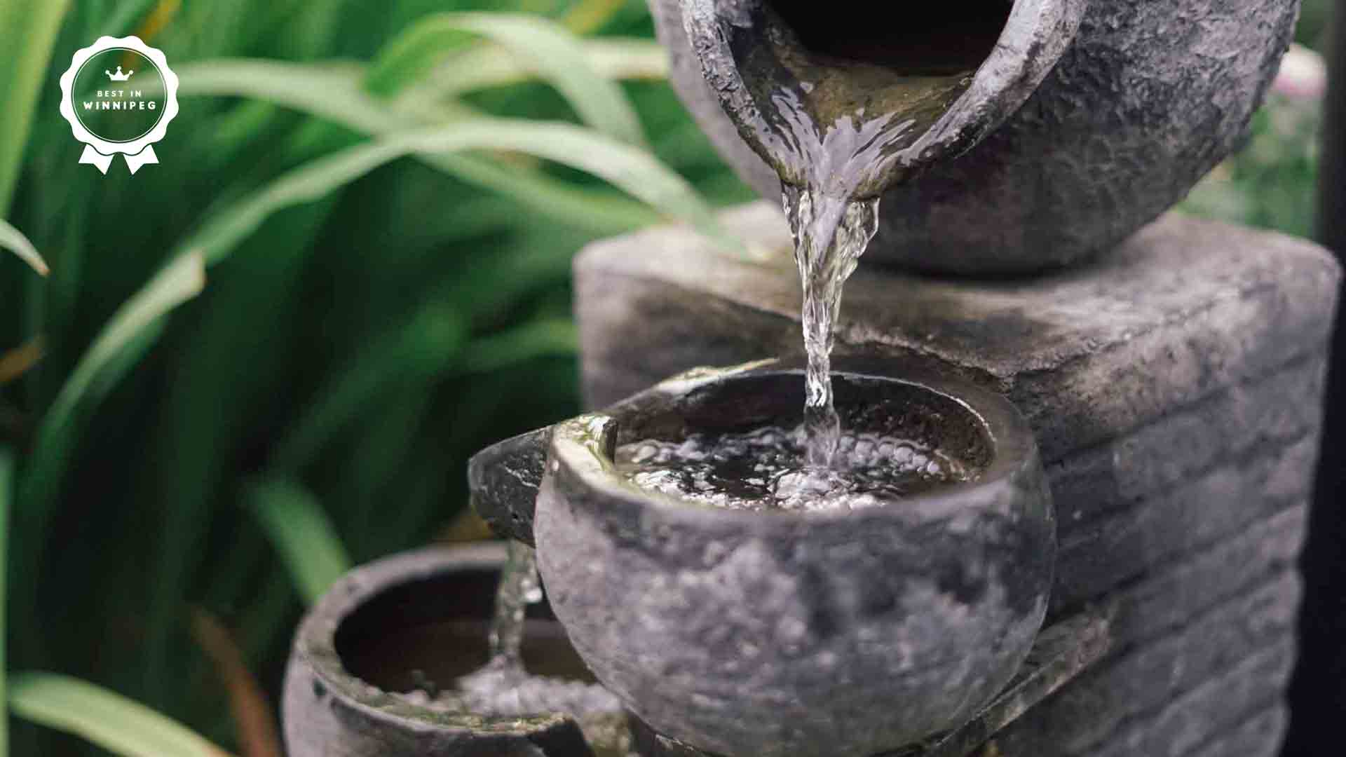 Best Water Fountain Installers in Winnipeg