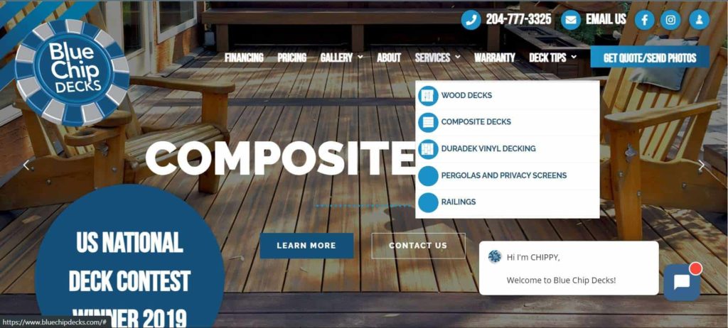 Blue Chip Decks Homepage