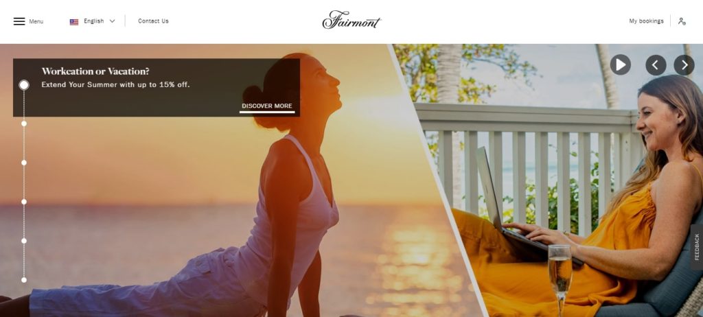 Hotel Fairmont Winnipeg Homepage