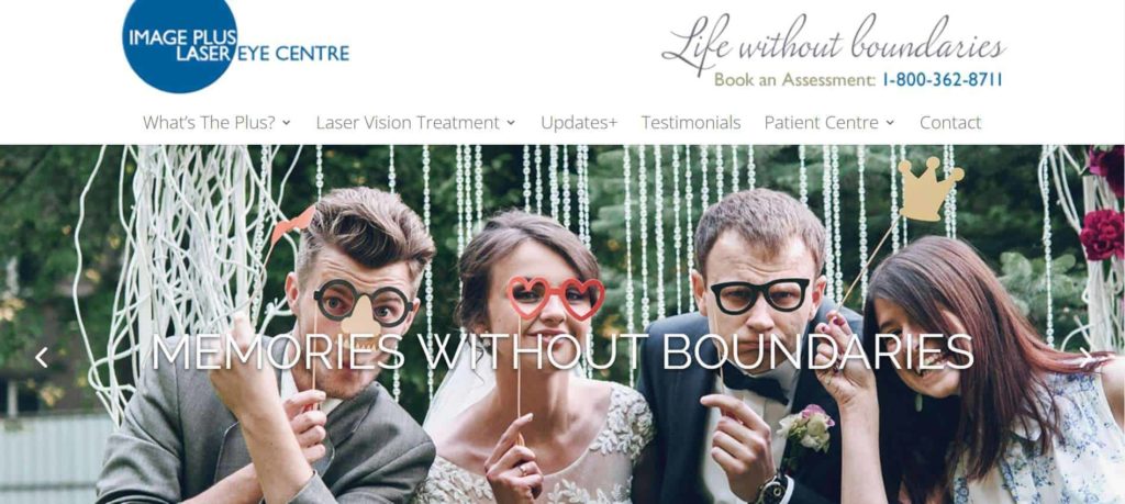 Image Plus Laser Eye Centre Homepage