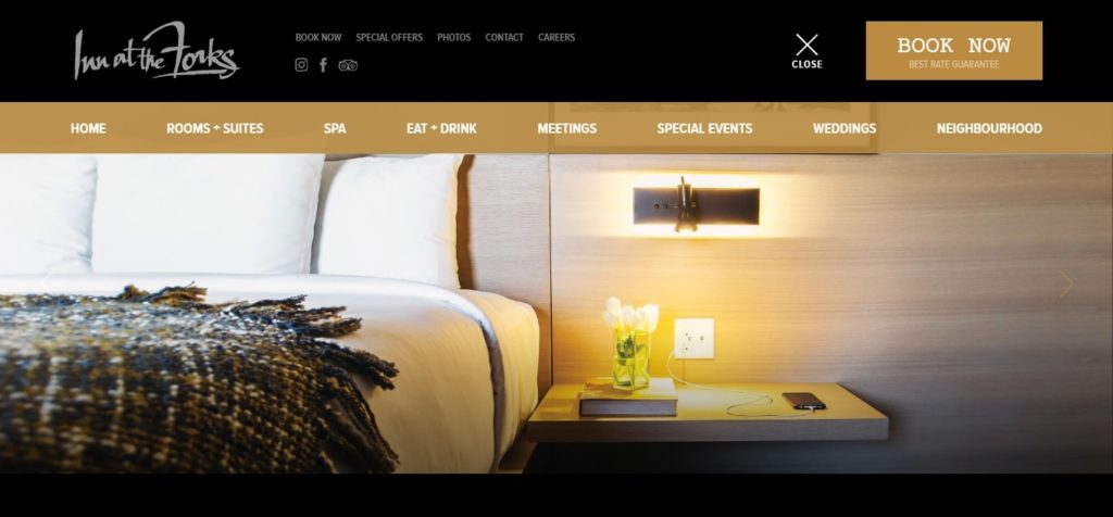 Inn at the Forks Homepage