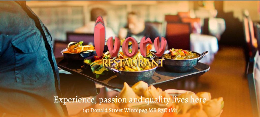 Ivory Restaurant Homepage