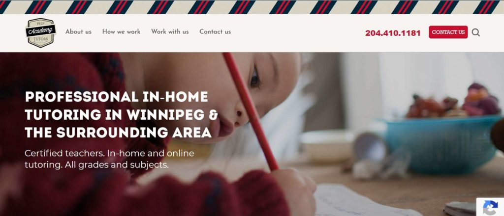 Prep Academy Tutors of Manitoba Homepage