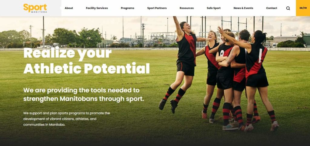 Sport Manitoba Homepage