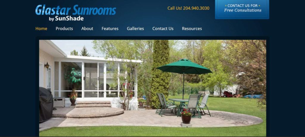 Sunshade Ltd. Homepage