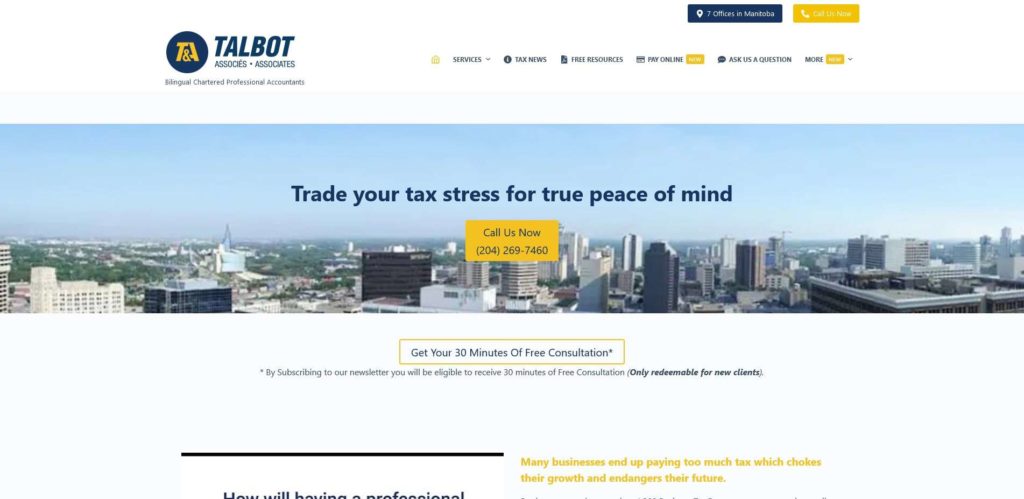 Talbot & Associates Homepage