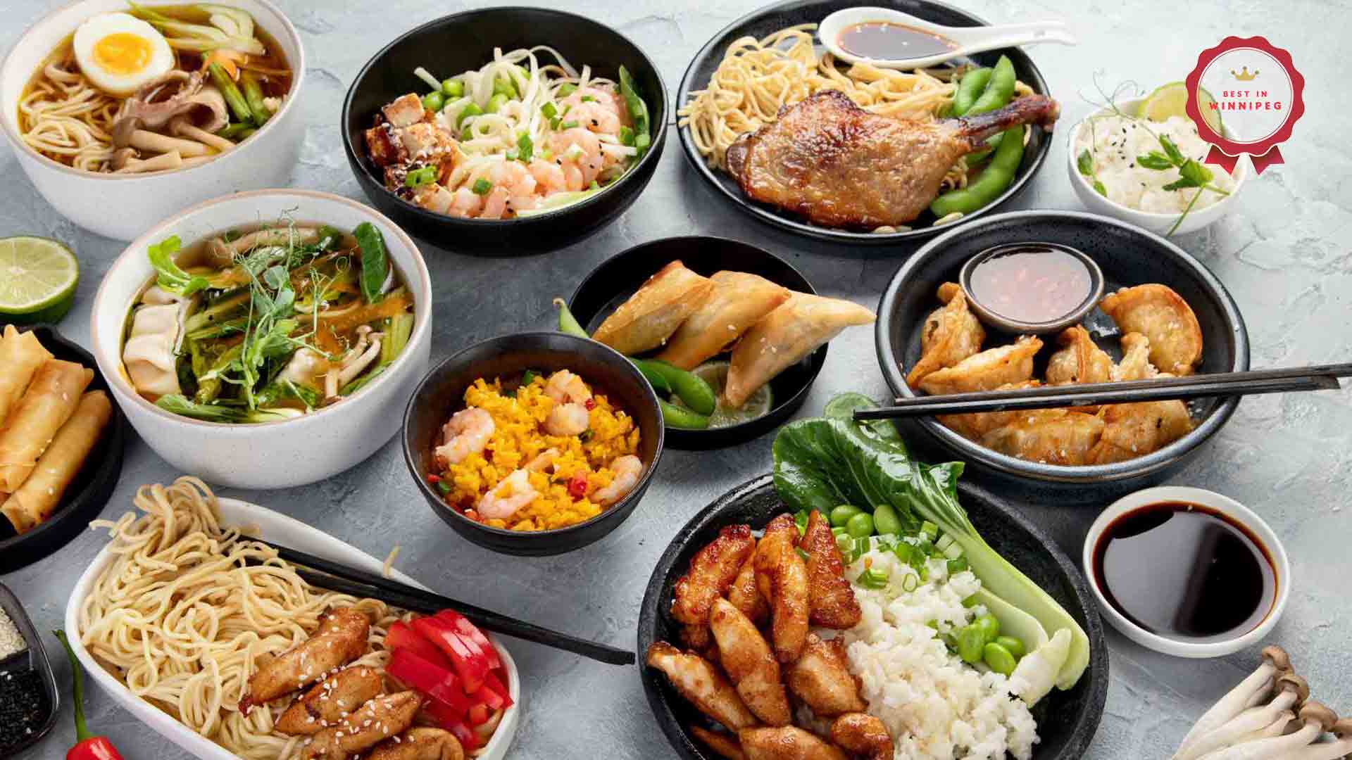Top 5 Asian Restaurants in Winnipeg