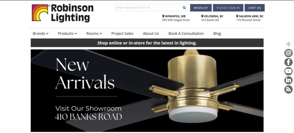 Robinson Lighting Centre
