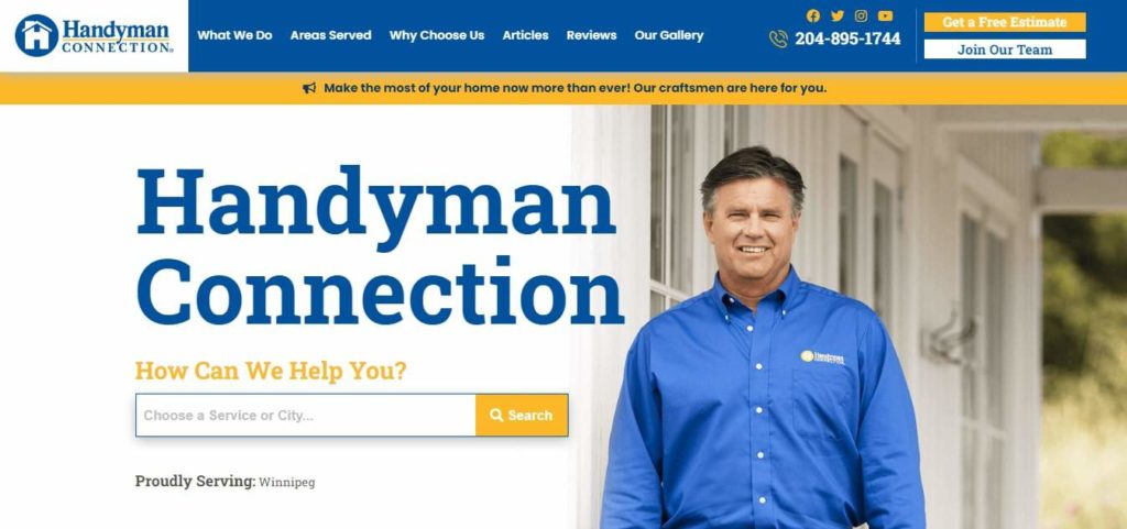 Handyman Collection Homepage