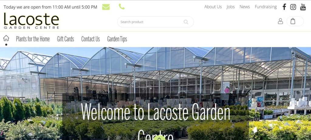 Lacoste Garden Centre Winnipeg