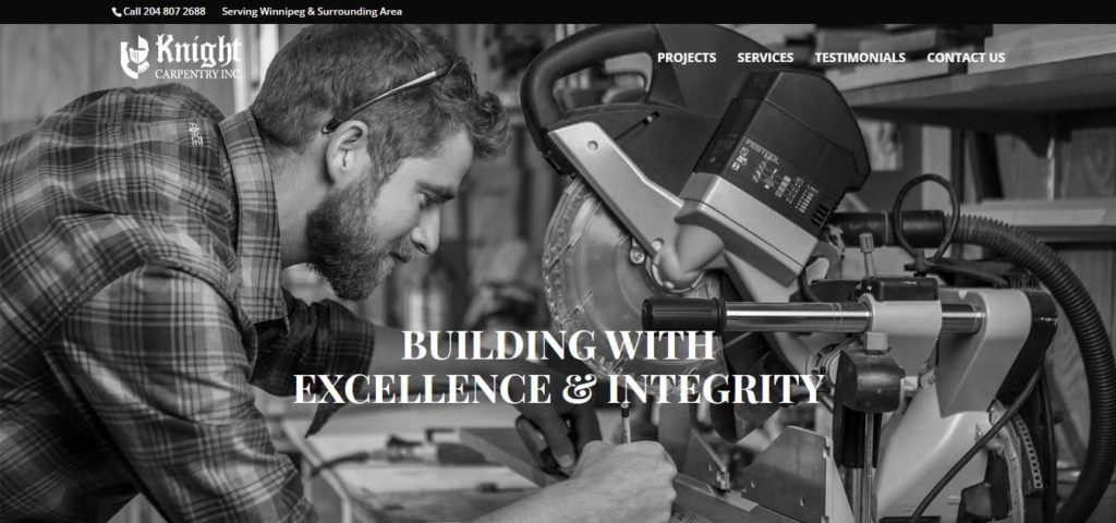 Knight Carpentry Inc. - Jeremy Toews Homepage