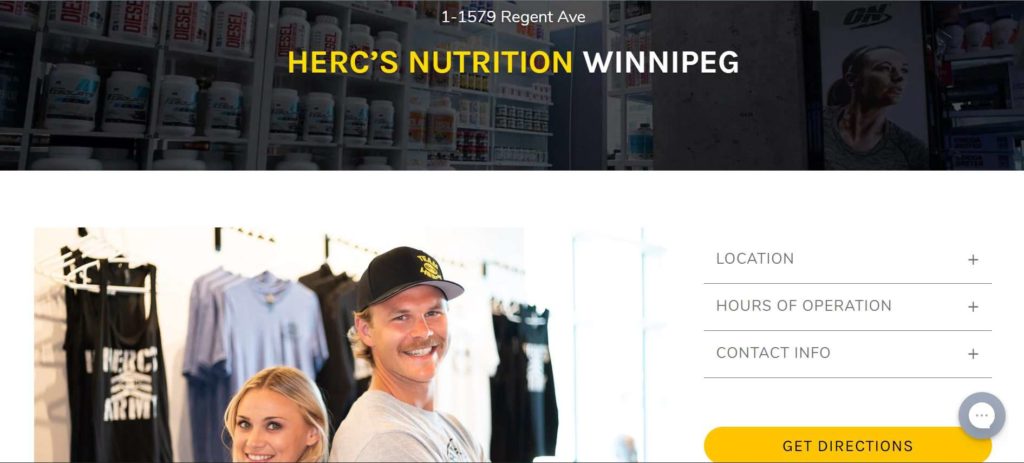 HERC's Nutrition Winnipeg