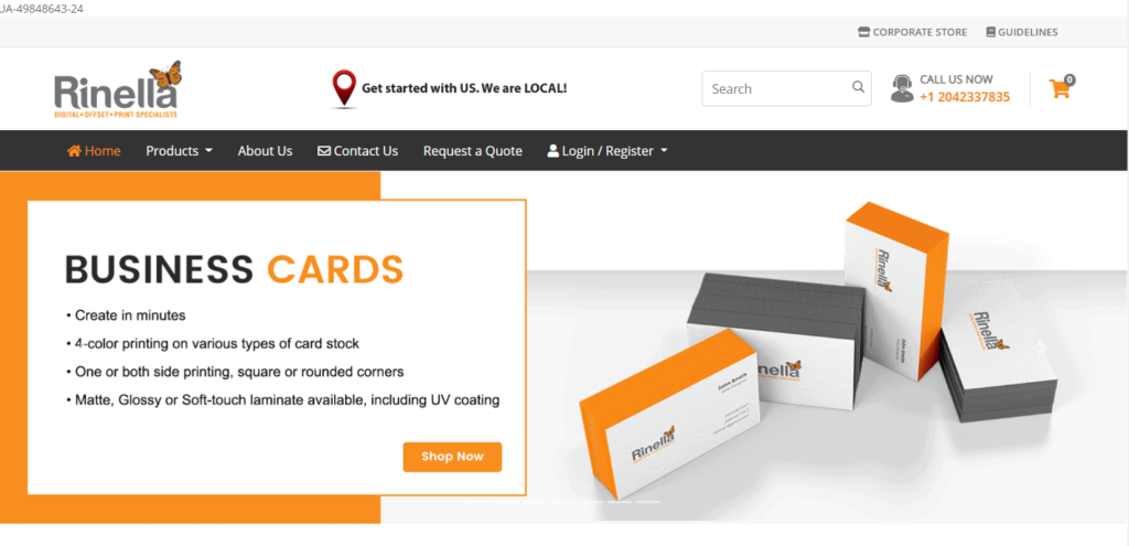 Rinella Printers Homepage