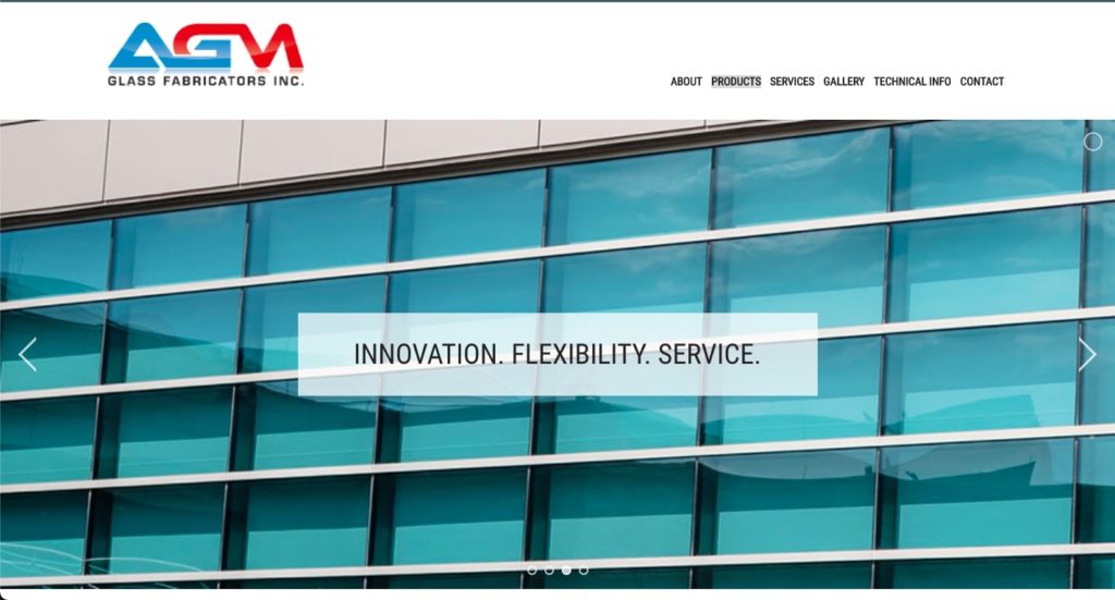 AGM Glass Fabricators Inc. 's Homepage