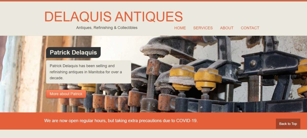 Delaquis Antiques Homepage