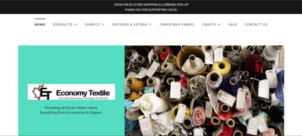 Economy Textile's Homepage