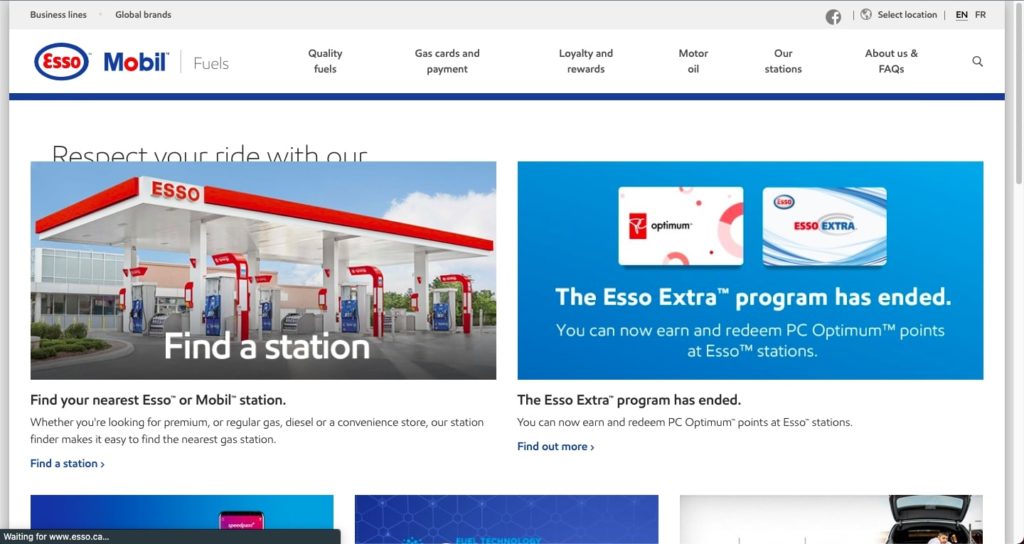 Esso's Homepage