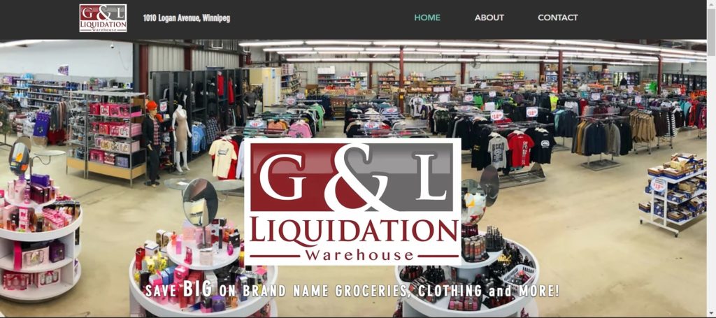 G&L Liquidation's Homepage