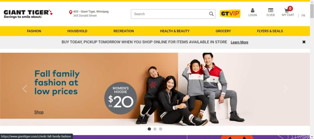 Giant Tiger's Homepage