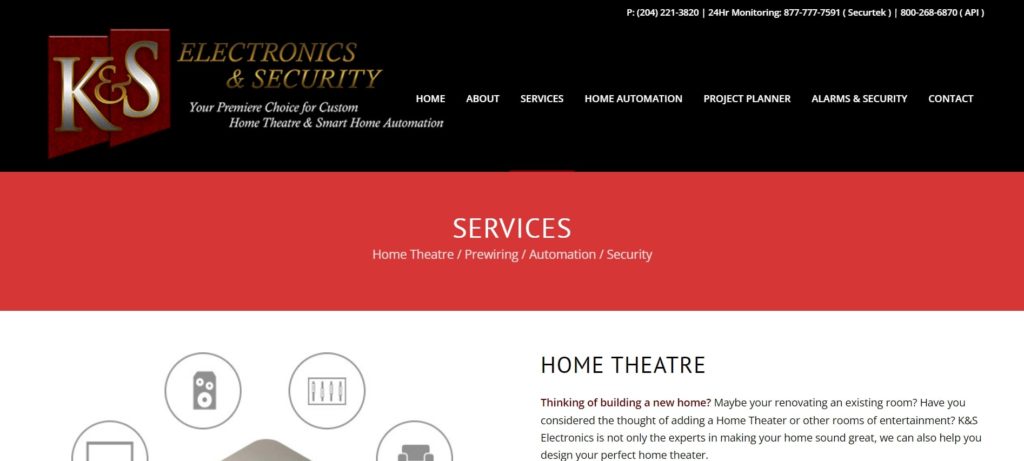 K&S Electronics Homepage