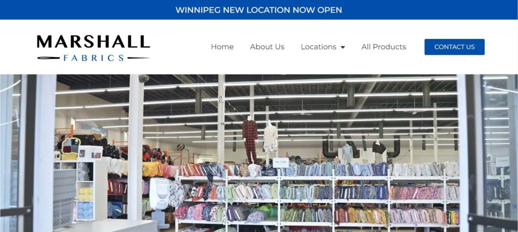 Marshall Fabrics Homepage