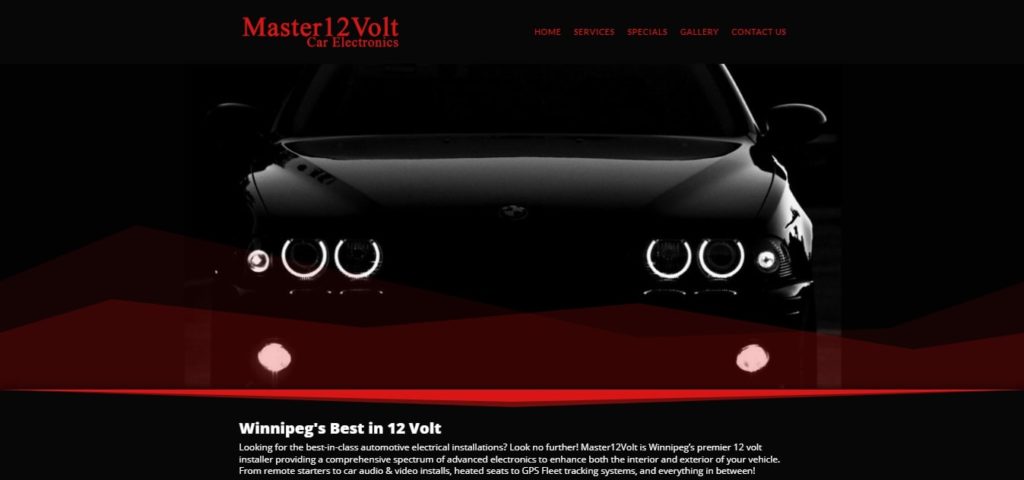 Master 12 Volt Car Electronics Homepage