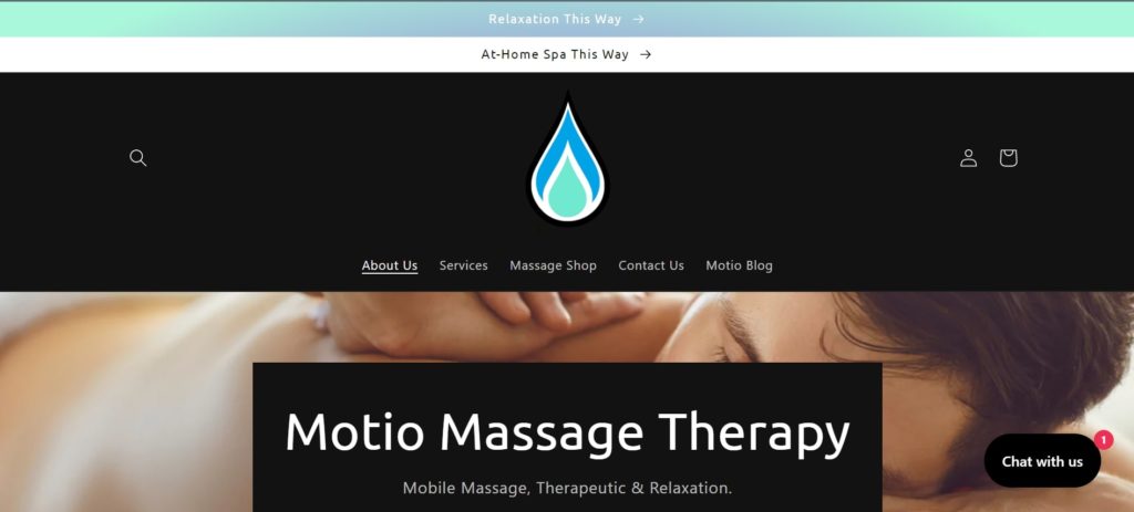 Motio Massage Therapy's Homepage