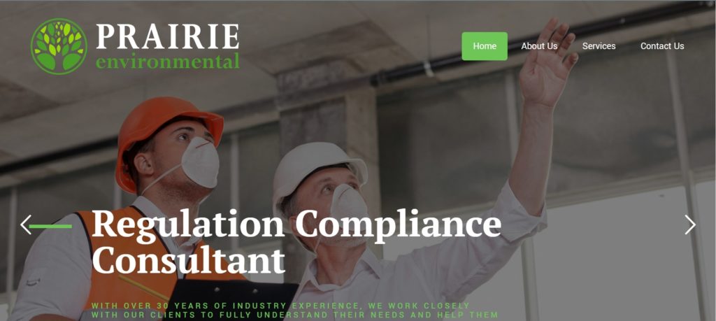 Prairie Environmental's Homepage