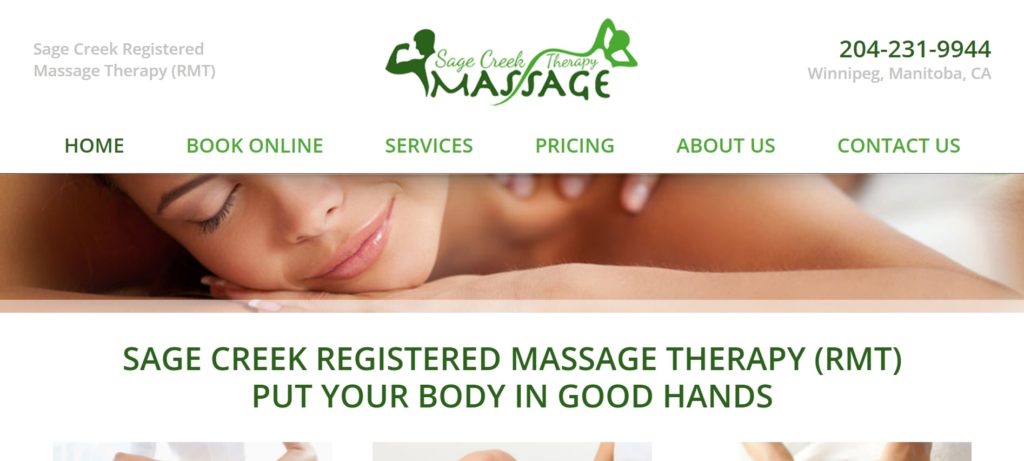 Sage Creek Massage Therapy's Homepage