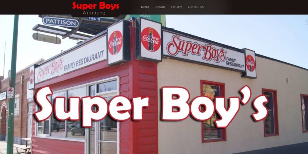 Super Boy’s Winnipeg's Homepage
