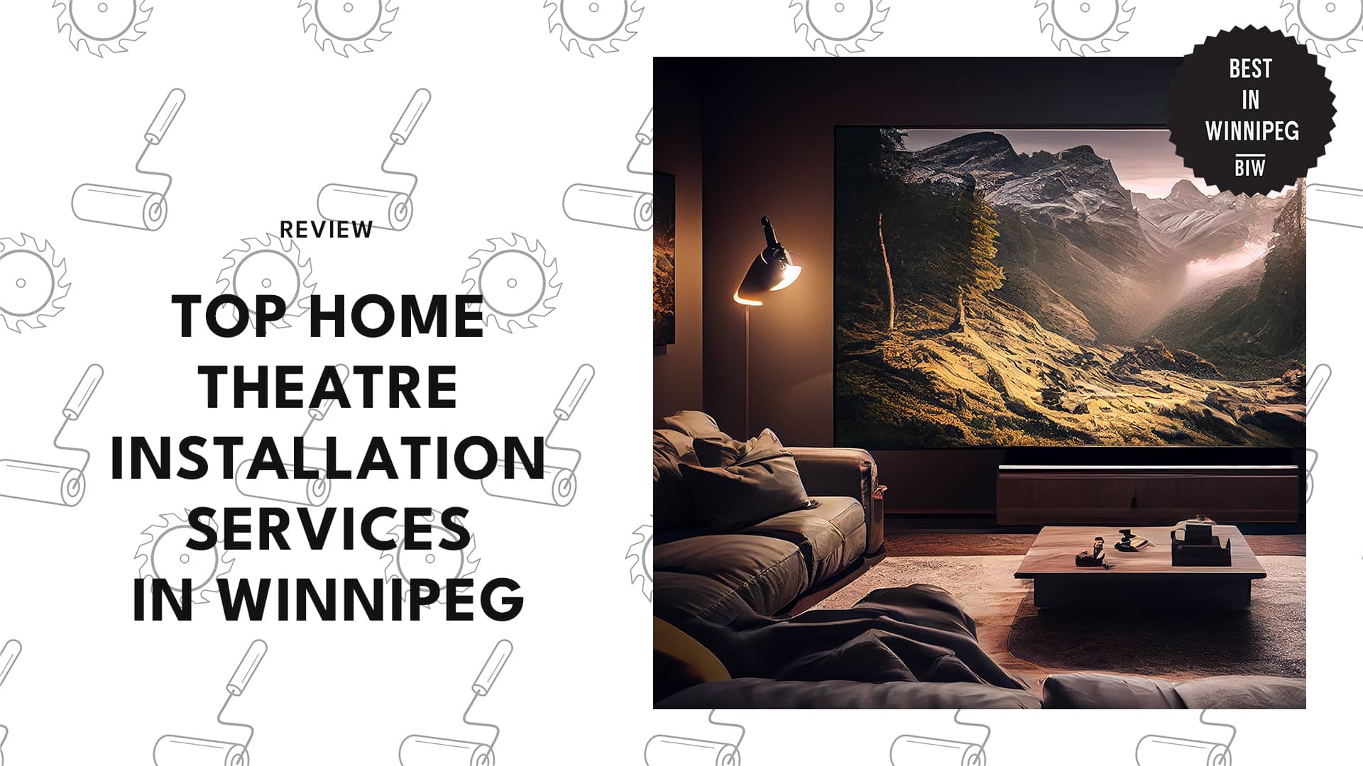 Top 3 Home Theatre Installation Services in Winnipeg's Banner