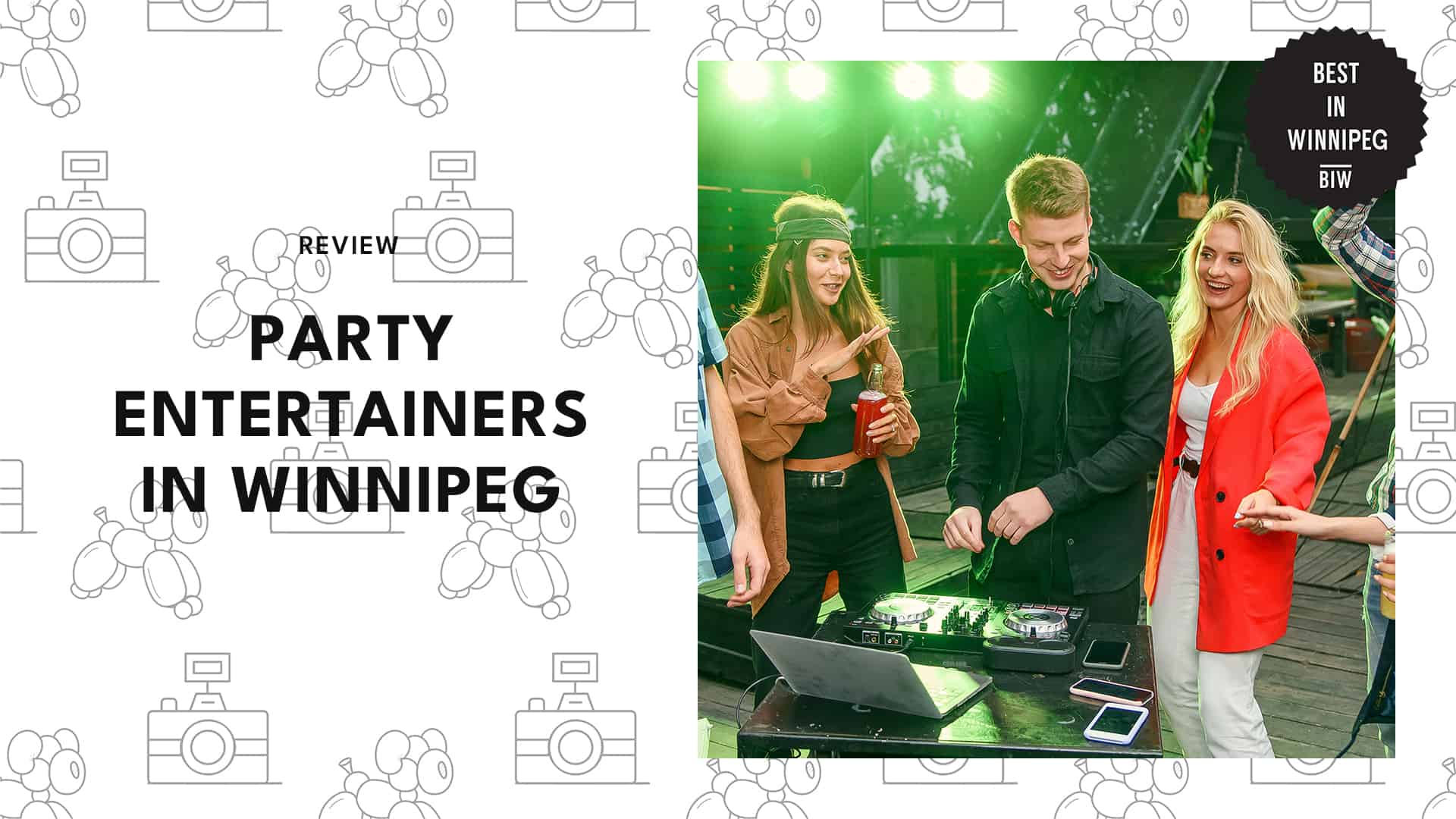 Top 7 Party Entertainers in Winnipeg