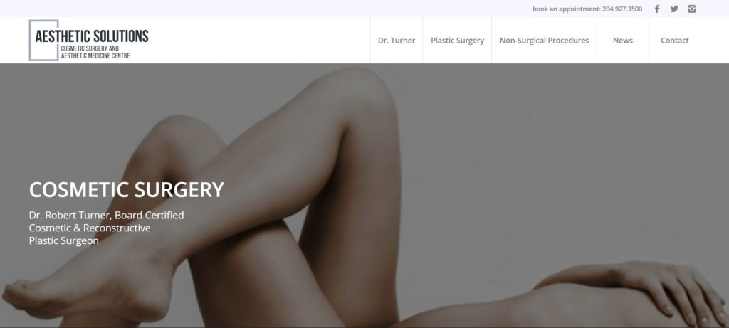 Aesthetic Solutions Homepage