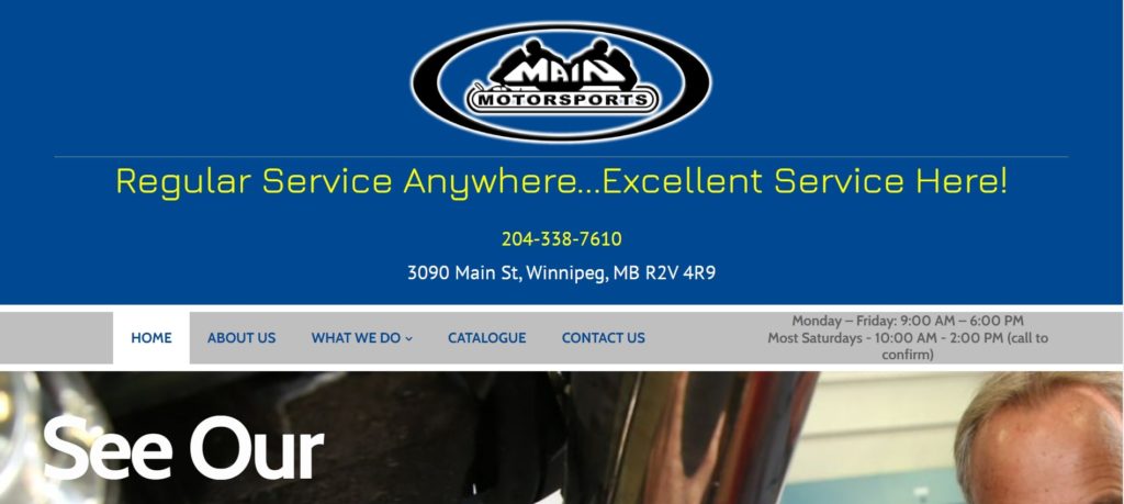 Main Motorsports Homepage