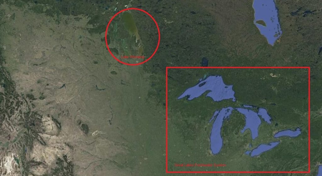 Why is Lake Winnipeg not a Great Lake