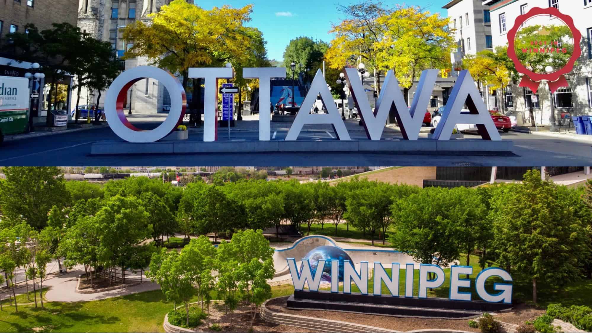 Winnipeg vs. Ottawa Which is better to live in