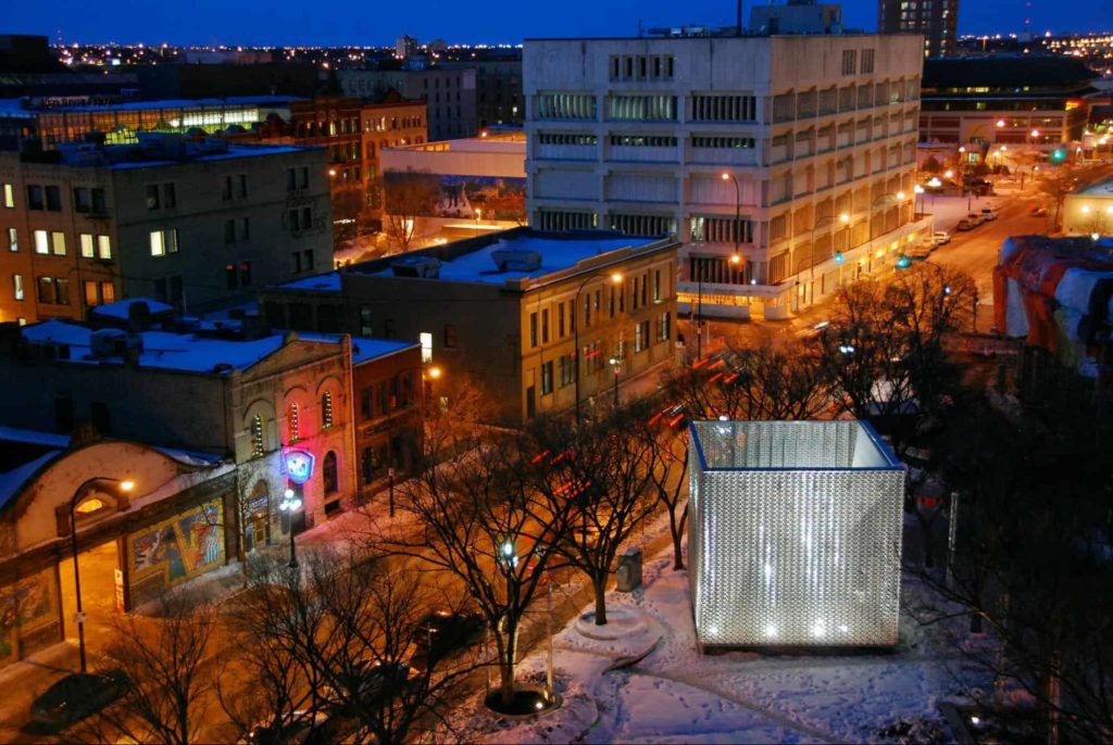 Experience the magic at The Cube in Old Market Square